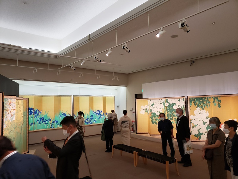 仮名書家　西谷卯木色紙作品 仮名書家 西谷卯木色紙作品